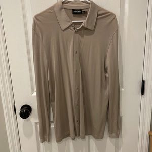 Vintage Giorgio Armani Knit Button Down Sweater Polo